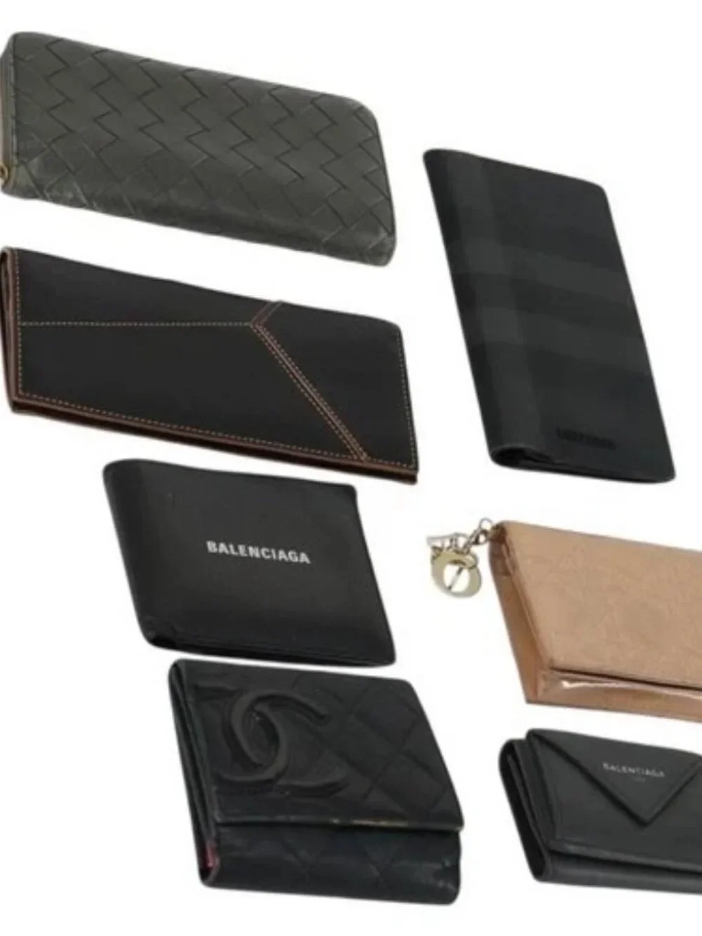 CHANEL Balenciaga Christian Dior Burberry Loewe BOTTEGA VENETA 7 Set Auth 160339